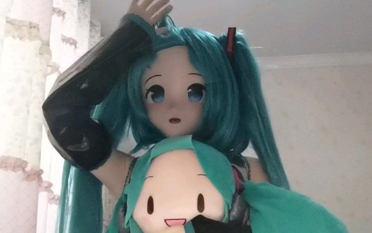 【kigurumi】初音未来头发の消失