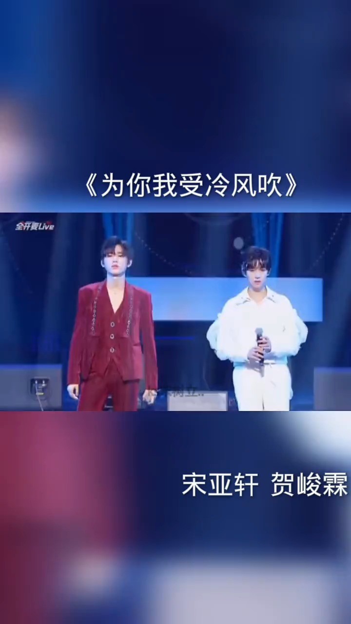 为你我受冷风吹宋亚轩贺峻霖