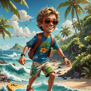 The Palm Tree Boy
