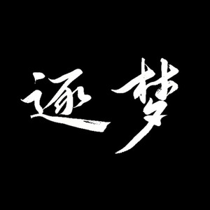 逐梦字体图片