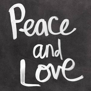 peace&love手势表情包图片
