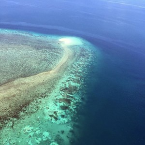 阿拉斯加湾双色海图片