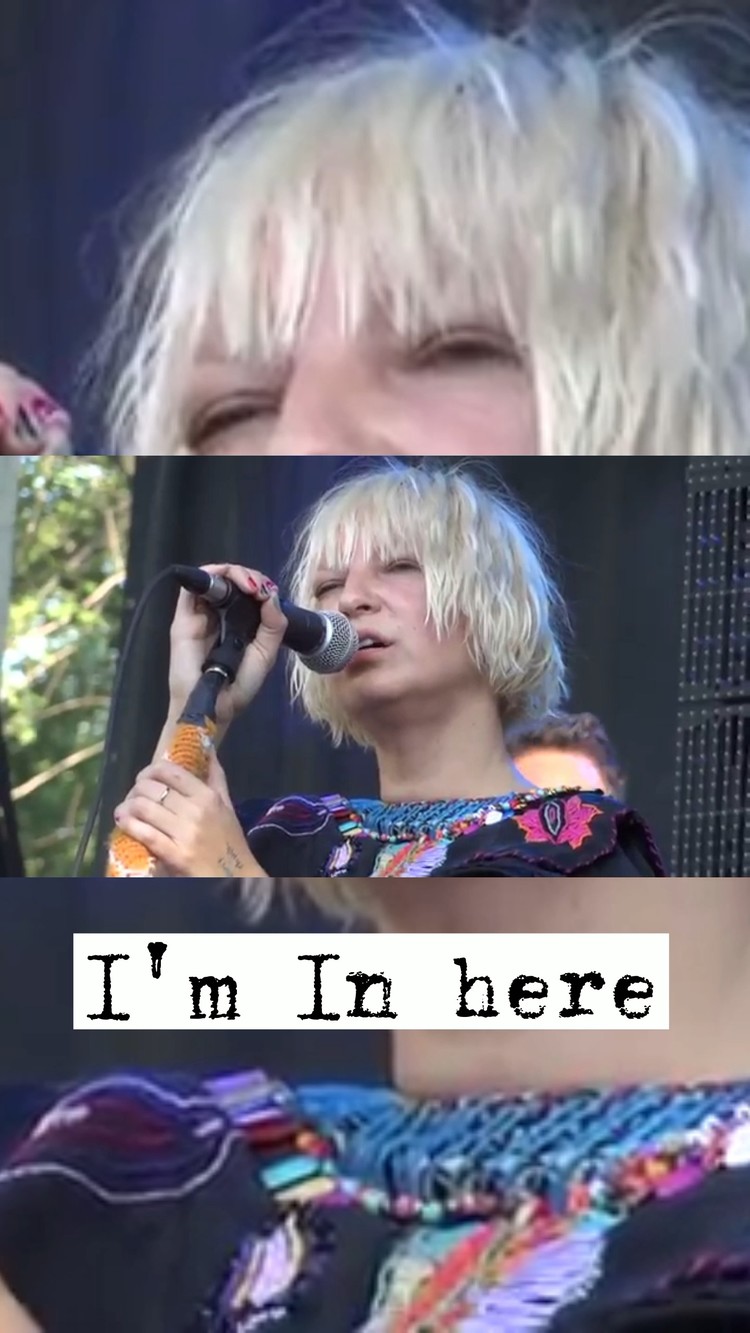 sia《i'm in here》音乐节现场live