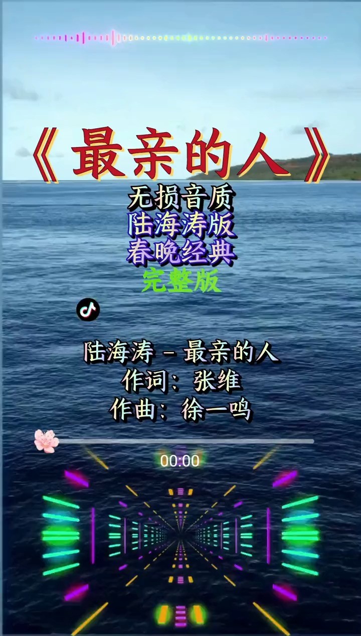 陸海濤《最親的人》你敷衍生活,生活就會敷衍你.