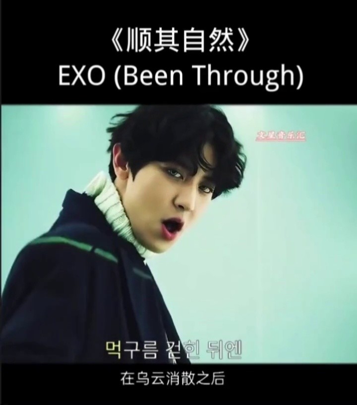 exo《顺其自然【提到318173 5391(been through】